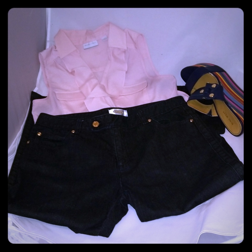 Talbots Stretch High Waist Cropped Jeans Size 8